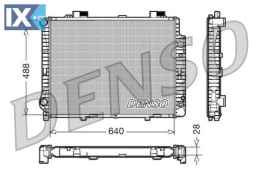 DENSO ΨΥΓΕΙΟ ΜΗΧΑΝΗΣ MERCEDES  DRM17041 2105000903