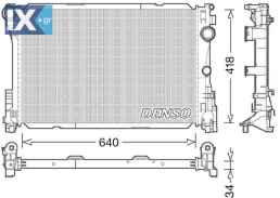 ΨΥΓΕΙΟ ΝΕΡΟΥ MERCEDES E-CLASS (A207,C207  DRM17049 0995002703 0995006203 A0995002703 A0995006203