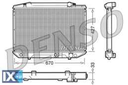 DENSO ΨΥΓΕΙΟ ΜΗΧΑΝΗΣ MERCEDES  DRM17051 1265003303