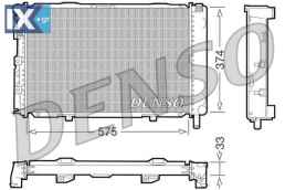 DENSO ΨΥΓΕΙΟ ΜΗΧΑΝΗΣ MERCEDES  DRM17064 2015000803 2015001903
