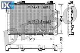 ΨΥΓΕΙΟ ΝΕΡΟΥ MERCEDES C-CLASS (W202) 616  DRM17071 2025002203
