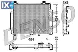 DENSO ΨΥΓΕΙΟ ΜΗΧΑΝΗΣ MERCEDES  DRM17075 2025003503