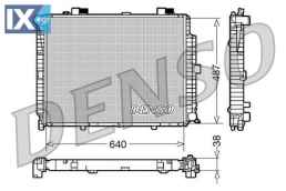 DENSO ΨΥΓΕΙΟ ΜΗΧΑΝΗΣ MERCEDES  DRM17086 2105000103 2105001203 2105001903