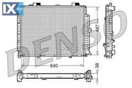 DENSO ΨΥΓΕΙΟ ΜΗΧΑΝΗΣ MERCEDES  DRM17087 2105003203 2105006603