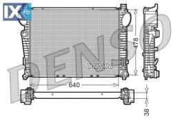 DENSO ΨΥΓΕΙΟ ΜΗΧΑΝΗΣ MERCEDES  DRM17094 2205000903