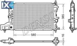 DENSO ΨΥΓΕΙΟ ΜΗΧΑΝΗΣ OPEL  DRM20005 13267652 1300300 13267652