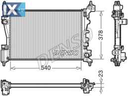 DENSO ΨΥΓΕΙΟ ΜΗΧΑΝΗΣ OPEL  DRM20046 13249566 13399870 1300312 1300339