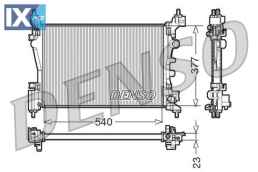 DENSO ΨΥΓΕΙΟ ΜΗΧΑΝΗΣ  DRM20095 1300279 55701408