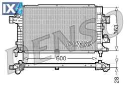 DENSO ΨΥΓΕΙΟ ΜΗΧΑΝΗΣ  DRM20100 1300271 13152320