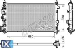 DENSO ΨΥΓΕΙΟ ΜΗΧΑΝΗΣ OPEL  DRM20108 1300290