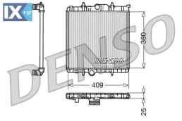 DENSO ΨΥΓΕΙΟ ΜΗΧΑΝΗΣ  DRM21025 1330F9 133312 9647511480 1330F9 133312 9647511480