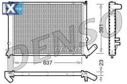 DENSO ΨΥΓΕΙΟ ΜΗΧΑΝΗΣ  DRM21050 1301FN 1301FR 1301FS 1301GA 1301FN 1301FR 1301FS 1301GA