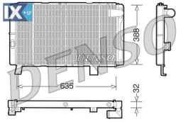 DENSO ΨΥΓΕΙΟ ΜΗΧΑΝΗΣ  DRM21075 1300F5 1300F5