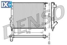 DENSO ΨΥΓΕΙΟ ΜΗΧΑΝΗΣ  DRM23013 7700816323