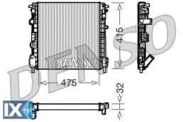 DENSO ΨΥΓΕΙΟ ΜΗΧΑΝΗΣ  DRM23015 2140000QAY 7700430784 8200033831 8200049080 8200164413 8200343476
