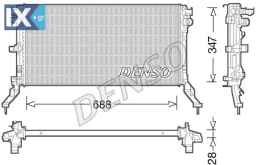 DENSO ΨΥΓΕΙΟ ΜΗΧΑΝΗΣ RENAULT  DRM23039 214100005R