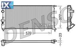 DENSO ΨΥΓΕΙΟ ΜΗΧΑΝΗΣ  DRM23054 7700838135