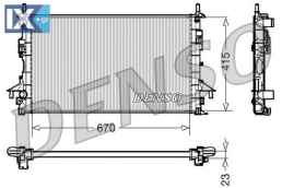 DENSO ΨΥΓΕΙΟ ΜΗΧΑΝΗΣ  DRM23083 8200008764
