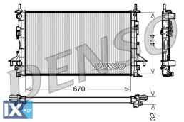 DENSO ΨΥΓΕΙΟ ΜΗΧΑΝΗΣ  DRM23084 8200008765 8200302463