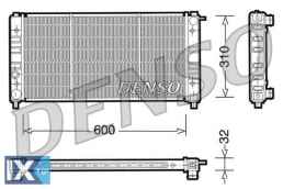 DENSO ΨΥΓΕΙΟ ΜΗΧΑΝΗΣ  DRM26002 SE021117002A X039456880
