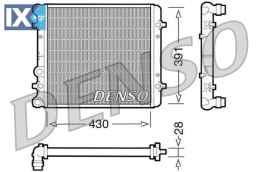 DENSO ΨΥΓΕΙΟ ΜΗΧΑΝΗΣ  DRM32002 1J0121253G 1J0121253K