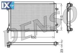 DENSO ΨΥΓΕΙΟ ΜΗΧΑΝΗΣ  DRM32018 1K0121251P 1K0121251P 1K0121251P 1K0121251P