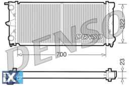 DENSO ΨΥΓΕΙΟ ΜΗΧΑΝΗΣ  DRM32021 321121251AJ 321121251AL