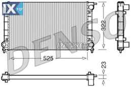 DENSO ΨΥΓΕΙΟ ΜΗΧΑΝΗΣ  DRM32024 191121253AA 191121253AL 321121253AA 321121253AL 321121253K 353121253AC