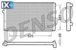 DENSO ΨΥΓΕΙΟ ΜΗΧΑΝΗΣ  DRM32028 3H0121253 3H0121253B