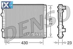 DENSO ΨΥΓΕΙΟ ΜΗΧΑΝΗΣ  DRM32030 6K0121253K 6N0121253K