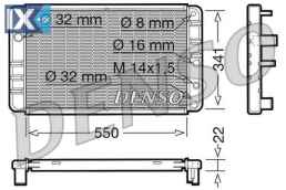 DENSO ΨΥΓΕΙΟ ΜΗΧΑΝΗΣ  DRM33013 211982 9031079