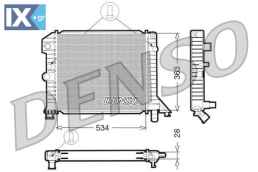 DENSO ΨΥΓΕΙΟ ΜΗΧΑΝΗΣ  DRM33021 435289 446966 454074