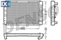 DENSO ΨΥΓΕΙΟ ΜΗΧΑΝΗΣ  DRM33034 1257762 1328376