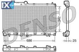 DENSO ΨΥΓΕΙΟ ΜΗΧΑΝΗΣ  DRM36005 45119SC020