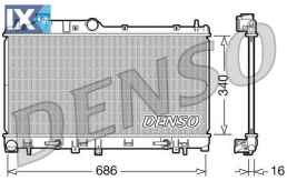 DENSO ΨΥΓΕΙΟ ΜΗΧΑΝΗΣ  DRM36008 45111AG000 45111AG001 45119AG000 45119FG040