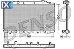 DENSO ΨΥΓΕΙΟ ΜΗΧΑΝΗΣ  DRM40025 19010RL5A51 19010RL6R51