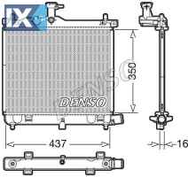 DENSO ΨΥΓΕΙΟ ΜΗΧΑΝΗΣ HYUNDAI  DRM41009 253100X100 253100X400