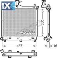 DENSO ΨΥΓΕΙΟ ΜΗΧΑΝΗΣ HYUNDAI  DRM41012 253100X000 253100X200 253100X300 253100X330