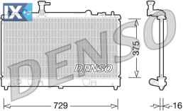 DENSO ΨΥΓΕΙΟ ΜΗΧΑΝΗΣ  DRM44028 L32715200