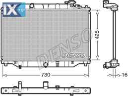 DENSO ΨΥΓΕΙΟ ΜΗΧΑΝΗΣ MAZDA  DRM44039 PE0115200A PE0115200B