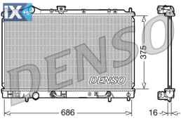 DENSO ΨΥΓΕΙΟ ΜΗΧΑΝΗΣ  DRM45021 MR281626 MR482848