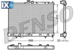 DENSO ΨΥΓΕΙΟ ΜΗΧΑΝΗΣ  DRM45028 MN156535