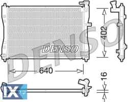 DENSO ΨΥΓΕΙΟ ΜΗΧΑΝΗΣ  DRM45033 MN135879