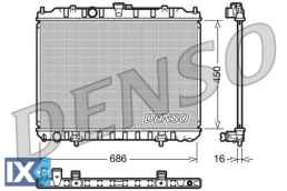 DENSO ΨΥΓΕΙΟ ΜΗΧΑΝΗΣ  DRM46004 214108H303 214108H900 21410EQ30B