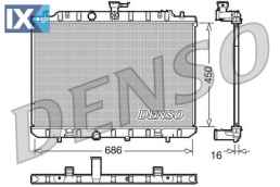 DENSO ΨΥΓΕΙΟ ΜΗΧΑΝΗΣ  DRM46006 21400JG000 21400JG300