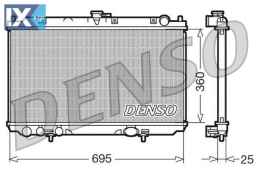 DENSO ΨΥΓΕΙΟ ΜΗΧΑΝΗΣ  DRM46014 21410BN300 21410BN301