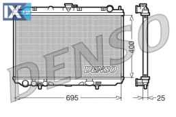 DENSO ΨΥΓΕΙΟ ΜΗΧΑΝΗΣ  DRM46016 21410BU100 21410BU101