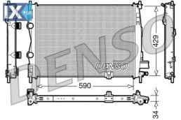 DENSO ΨΥΓΕΙΟ ΜΗΧΑΝΗΣ  DRM46018 21400JD50A 21400JD50B 21400JD51B 21410JD50C