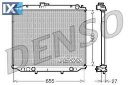 DENSO ΨΥΓΕΙΟ ΜΗΧΑΝΗΣ  DRM46020 214107F000 214507F002 214107F000
