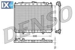 DENSO ΨΥΓΕΙΟ ΜΗΧΑΝΗΣ  DRM46023 214108H801